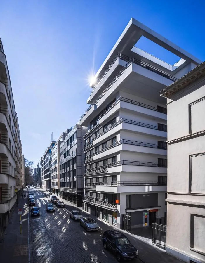 Building hotel Aparthotel Adagio access Brussels Europe