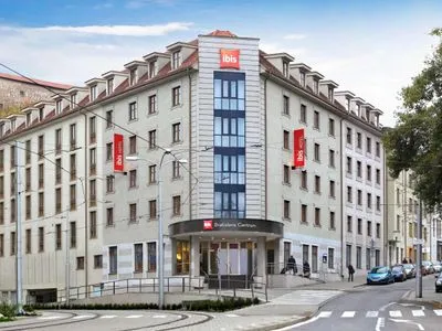 Gebäude von ibis Bratislava Centrum