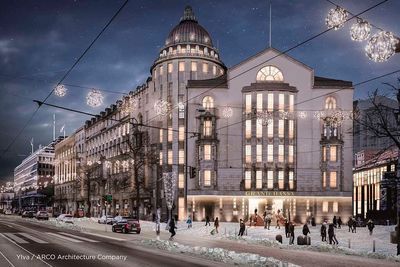 Gebäude von NH Collection Helsinki Grand Hansa 